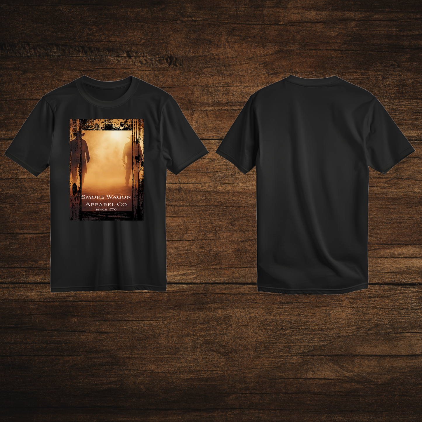 Wild West Ultra Soft Tshirt - Black