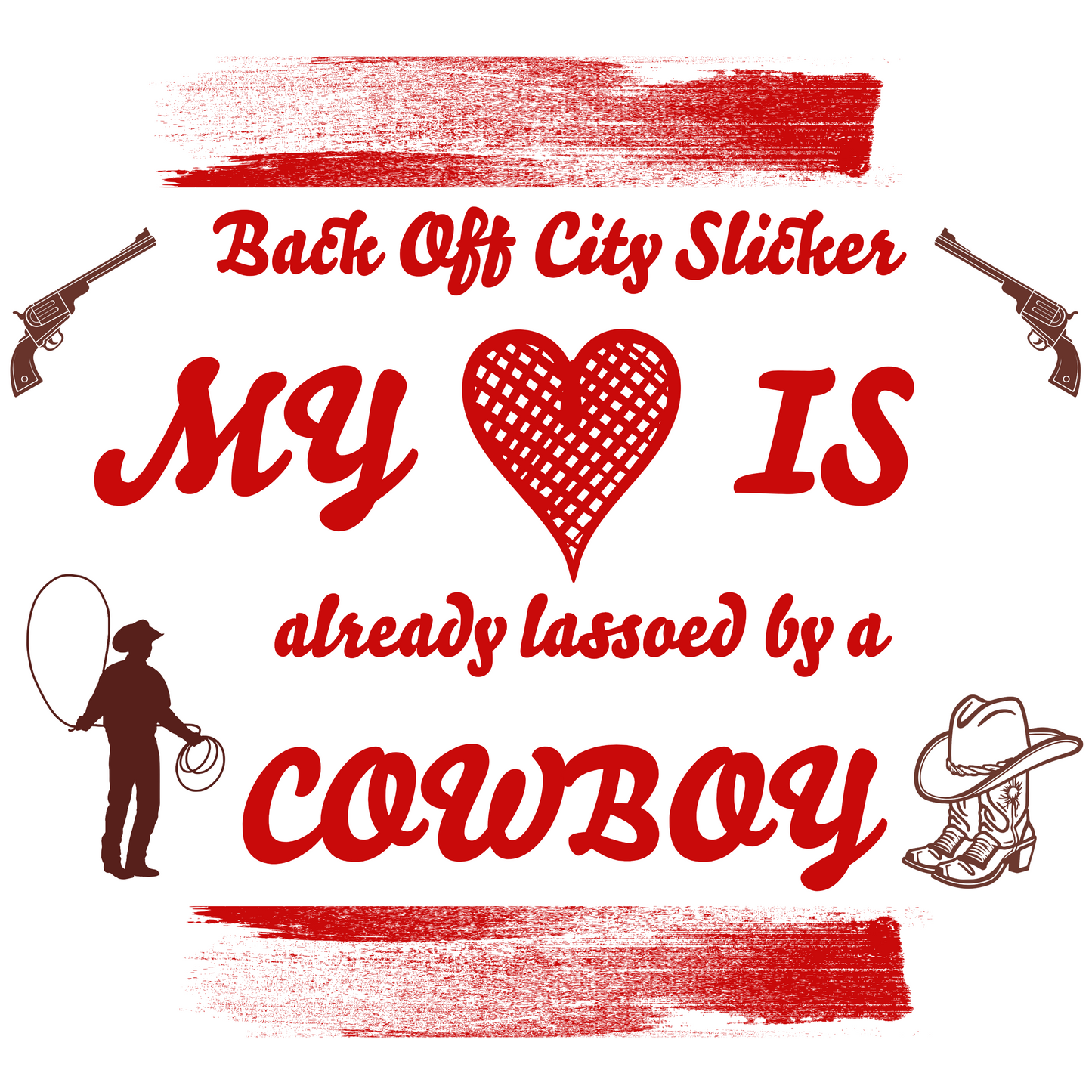 Women's Lassoed Heart Sweatshirt