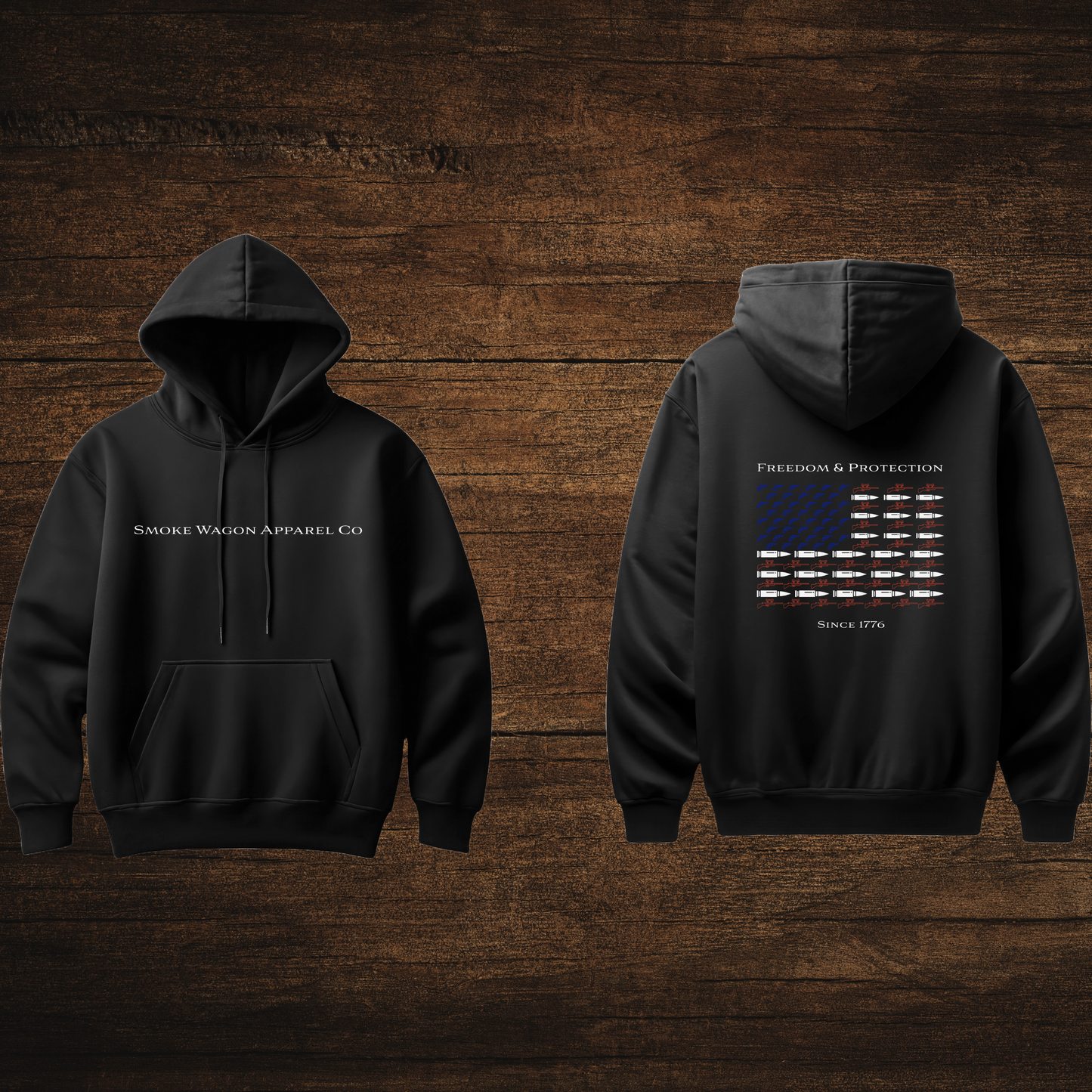 F&P 3 Hoodie Black